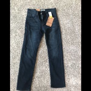 Boys Dark Blue Denim Jeans